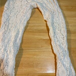 Lace Patterned Pants